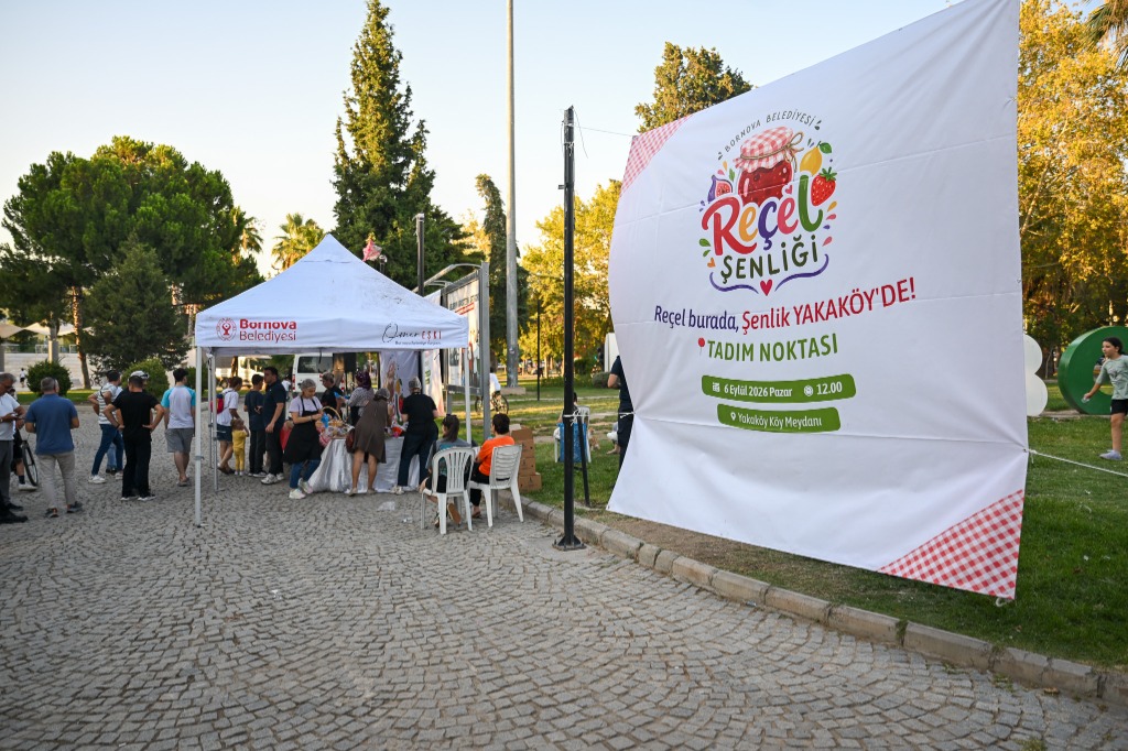 Çamdibi Atatürk Parkı Reçel Şenliği Standı